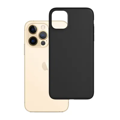 Produktbild von 3MK Matt Case, Mantelhülle, Apple, iPhone 13 Pro Max, 15,5 cm (6.1"), Schwarz