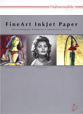 Immagine prodotto di Hahnemühle Digital FineArt Photo Rag - opaco - 300 micron - bianco - A4 (210 x 297 mm) - 188 g/m²