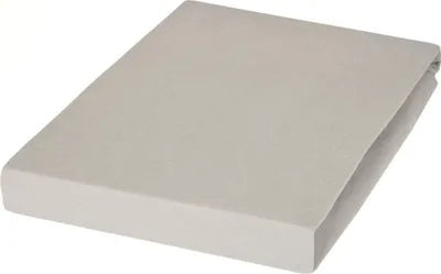 Produktbild von Janine Design Elastic-Jersey Spannbetttuch (für Box-Spring Betten) TOPPER 5001 Farbe platin Größe 200x200 cm