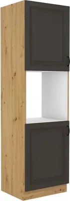 Obrázek produktu pro Kuchyňská skříň pro vestavnou troubu 60 cm FRYZIA 1 - dub artisan / grafitová
