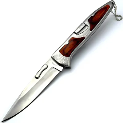Image de Couteau Pliant Outdoor B3123 - Marron/Argent KP39430