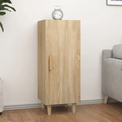 Produktbild von The Living Store Sideboard Sonoma-Eiche 34,5x34x90 cm Holzwerkstoff