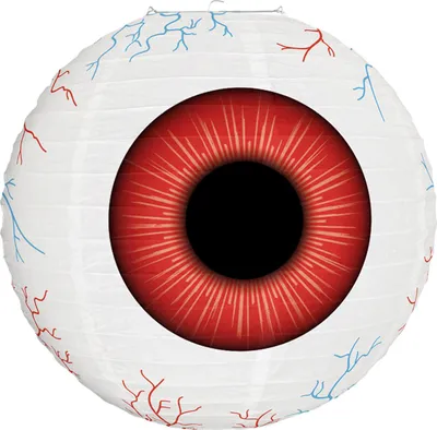 Produktbild von Halloween-Papier-Augapfel-Laterne, gruselige Riesenaugen-Hängelaterne, gruselige Deckendekoration für Halloween-Partyzubehör