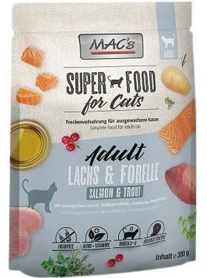 Immagine prodotto di Macs Cat Adult Lachs+For. 300g