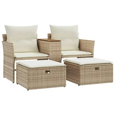 Obrázok produktu pre VidaXL 365805, 2 sedadlo/sedadiel, Krém, 110 kg, 535 mm, 535 mm, 300 mm