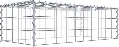 Produktbild von Anbaugabione Typ 3 100 cm x 30 cm x 50 cm (L x H x T), Maschenweite 10 cm x 10 cm, Spirale