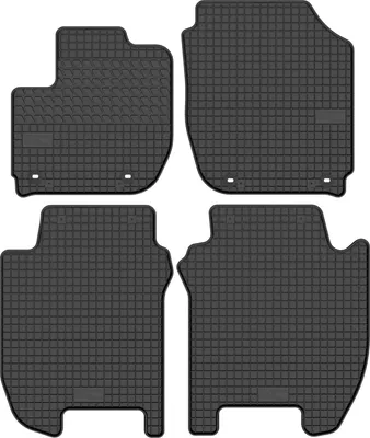 Imagen del producto de Alfombrillas de goma para Honda Jazz IV desde 2019 (hatchback) – juego de 4 piezas, negras, a medida