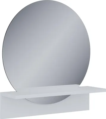Produktbild von Badezimmerspiegel Vicco Elyra Weiß 50 x 54.5 cm mit Ablage, Model 58386