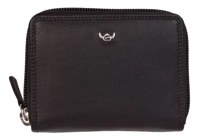 Immagine prodotto di Golden Head Pelle porta carte di credito Polo RFID Protect Credit Card Case Black nero