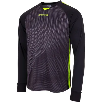 Immagine prodotto di Maglia a maniche lunghe Stanno Vortex Tw per bambini - Nero / Giallo neon
