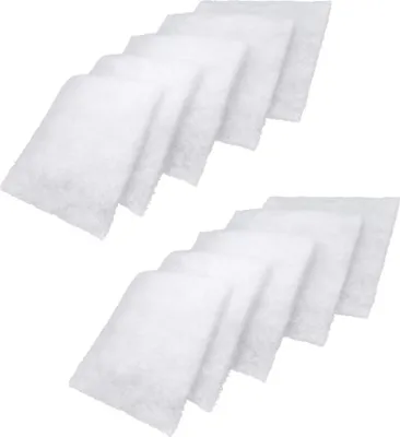 Produktbild von 10x Trade-Shop Luftfilter Staubfilter Ersatzfilter kompatibel mit Lunos Lüfter Serie Saphir Typ 2/FSA ersetzt 034185 / Badlüfter Ventilator Zubehör