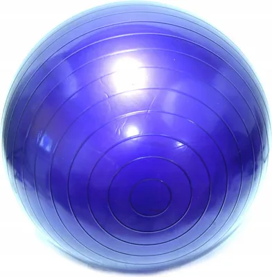 Produktbild von Gymnastikball 65cm Anti-Burst - Sitzball für Büro & Fitness - Yogaball Rehabilitation Bunt