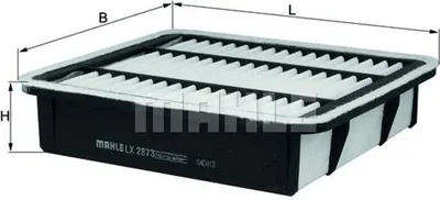 Produktbild von Luftfilter MAHLE LX 2873 für LEXUS IS I (JCE1, GXE1) Filtereinsatz