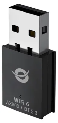 Zdjęcie produktu dla Conceptronic ABBY26B, Bezprzewodowy, USB, WLAN / Bluetooth, Wi-Fi 6 (802.11ax), 900 Mbit/s, Czarny