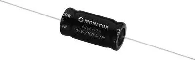 Obrázek produktu pro MONACOR LSC-680NP Bipolární elektrolytické kondenzátory 1,5-220 µF