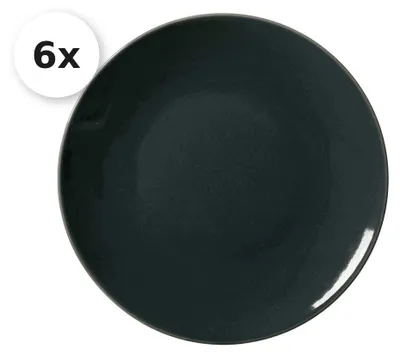 Produktbild von Dessertteller / Frühstücksteller 20,5cm 6er Set Cecina grau