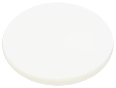 Badgefolie transparent 58 mm 100 Stück PVC-Schutzfolie