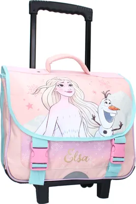 Image de Sac à dos à roulettes Disney Frozen II - Trolley pour l'école et les voyages