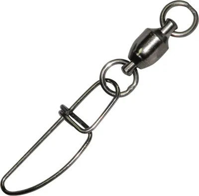Produktbild von Dieter Eisele Kugellagerwirbel mit Snap - Angelwirbel, Tragkraft/Packungsinhalt:200lbs / 90.7kg / 4 Stück