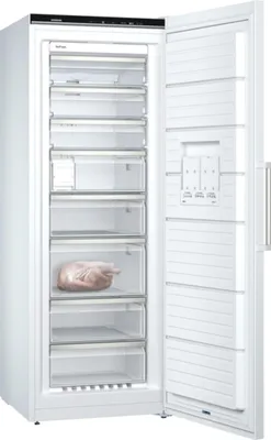 Produktbild von Siemens iQ500 GS58NAWDV, 366 l, 22 kg/24h, SN-T, No-Frost-System, D, Weiß