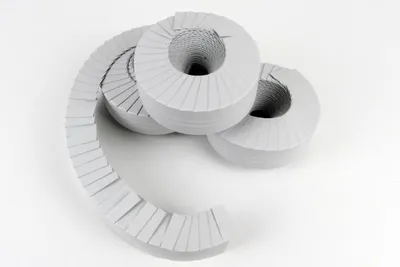 Produktbild von Sebald Ekalit-Endmanschetten Alu grau : 70 mm Größe: 70 mm