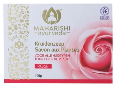 Productafbeelding van Maharishi Ayurveda Roos Kruidenzeep (100 gr)