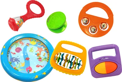 Obrázok produktu pre Voggenreiter Das Baby-Rhythmus-Set, Súprava hudobných hračiek, 1 rok / roky, Viacfarebný