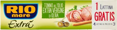 Produktbild von Rio Mare Tonno olio extra vergine di oliva Thunfisch natives Olivenöl 12x80g