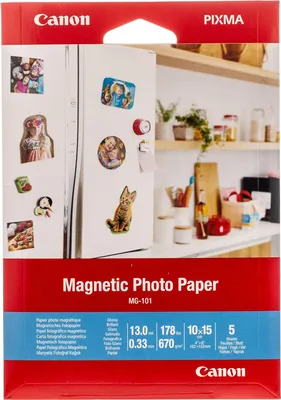 Image de Canon 3634C002 - Papier Photo Magnetique Mg-101
