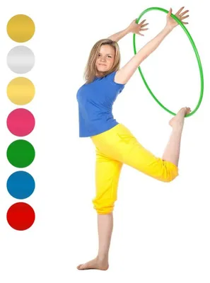 Image de Hula Hoop Gymnastikband 90 cm Vert