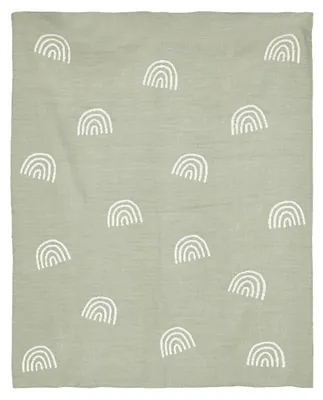 Immagine prodotto di Coperta per bambini, motivo arcobaleno, 100 x 80 cm