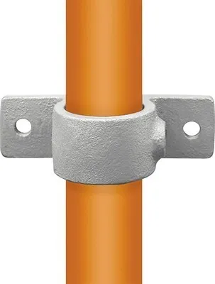 Produktbild von Buildify Befestigungsring mit Flansch für Gerüstrohr aus Stahl Ø 33 mm