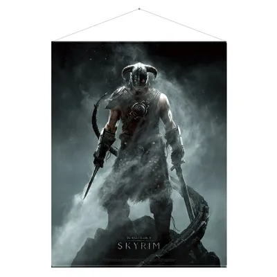 Obrázok produktu pre Skyrim - Nástenný svitok / nástenný plagát, Dragonborn