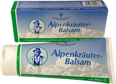 Produktbild von Alpenkräuter Balsam Pharmamedico 200 ml