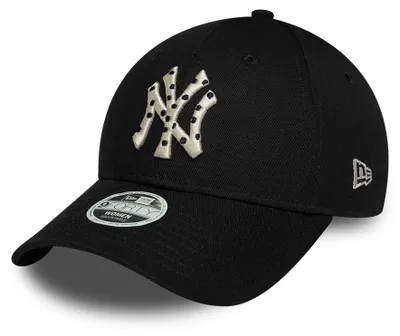 Zdjęcie produktu dla Czapka New Era Women MLB 9FORTY z logo "New York Yankees" w kolorze czarnym