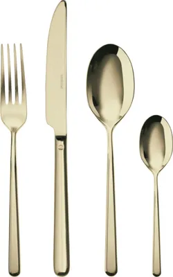 Produktbild von Sambonet Linear Edelst./PFD Champag. Besteck 24tlg.Vh. S0025-S00549-52713P81