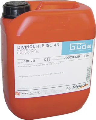 Produktbild von Güde Hydraulik-Öl [HLP 46] 5-Liter für Holzspalter / Rangierwagenheber