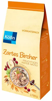 Obrázok produktu pre Kölln 2940324008 Kölln Bircher Frucht Müsli 1,7 kg