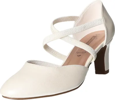 Produktbild von living UPDATED Damen-Spangenpumps Perl-Weiß, Farbe:weiß, EU Größe:42