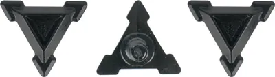 Immagine prodotto di Kit Fissaggio Frontino Nero per Casco Jet CGM 155 RUSH