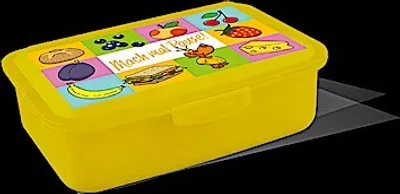 Produktbild von Doggys Brotzeitbox 15,5 x 11 x 5,5 cm spülmaschinengeeignete Brotzeitdose, lebensmittelecht und BPA-frei recycelbar