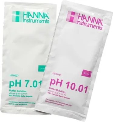 Obrázok produktu pre HANNA pH 7,01/10,01 Kalibrierkit