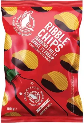 Produktbild von Flying Goose Brand Ribble Chips Sriracha Chilli Sauce 100g