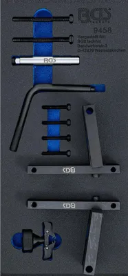 Image de BGS Garniture pour servante d'atelier 1/3 : Jeu d'outils de réglage du moteur pour BMW S65 - 9458