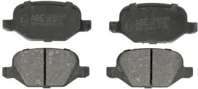 Produktbild von ABE Bremsbeläge Satz Hinten für FIAT 500 (312) C2D006ABE