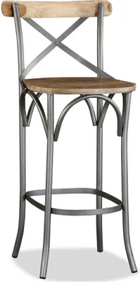 Produktbild von vidaXL Barhocker Mango Massivholz