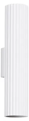 Zdjęcie produktu dla Kinkiet KARBON biały 2xGU10x10W aluminium wym:30x6,5x8,5cm IP20 Sollux Lighting