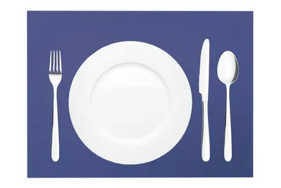 Produktbild von Airlaid Tischsets Royalblau, 40 x 30 cm, 100 Stück - Mank - Unterlage Platzdeckchen