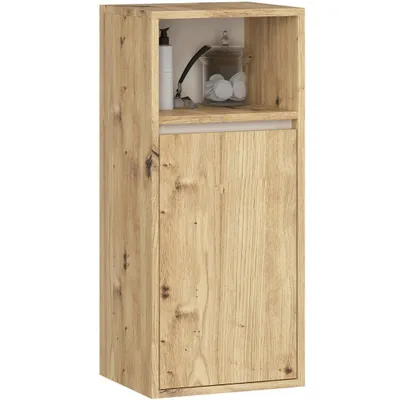 Produktbild von Badezimmer-Hängeschrank VAMI Artisan Eiche, Kaschmir 3 Regalböden 35x80x30 cm