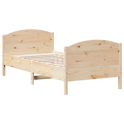 Produktbild von Massivholzbett ohne Matratze 90x190 cm Kiefernholz